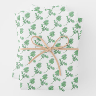 Celery Leaf Wrapping Paper Sheet