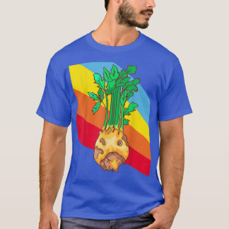 Celery root Vegetables Food Vegan Vegetarian  T-Shirt