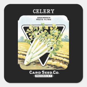 Celery Seed Packet Label