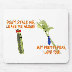 Celery Stalk And Pretty Peas Mouse Mat