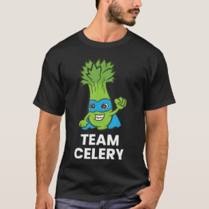 Celery Vegetable Lover Team Celery T-Shirt