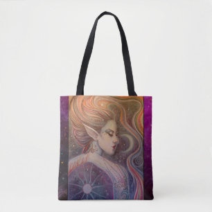 Celesta Fairy Fantasy Art by Molly Harrison Tote Bag