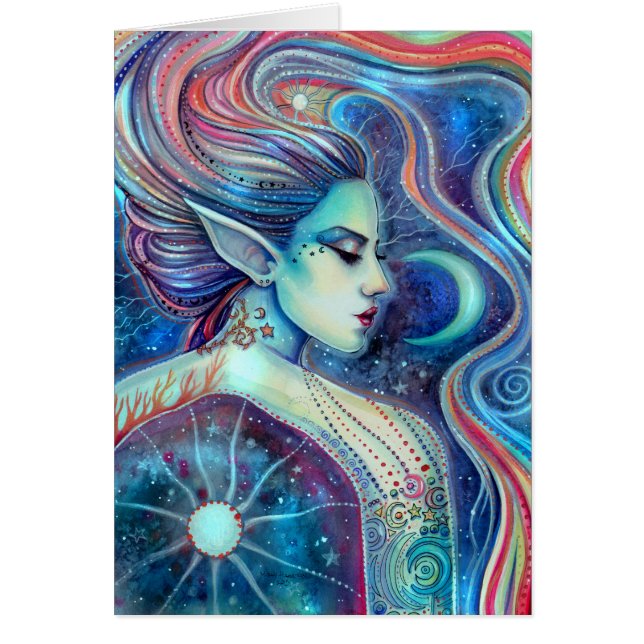 Celesta Surreal Fairy Fantasy Art Celestial (Front)