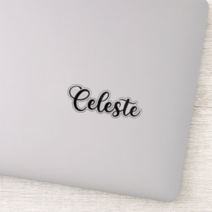 Celeste Name - Handwritten Calligraphy