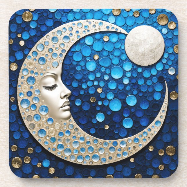 Celeste : Woman in the moon Coaster (Front)