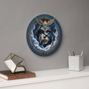 Celestia – Guardian of the Endless Sky. Large Clock