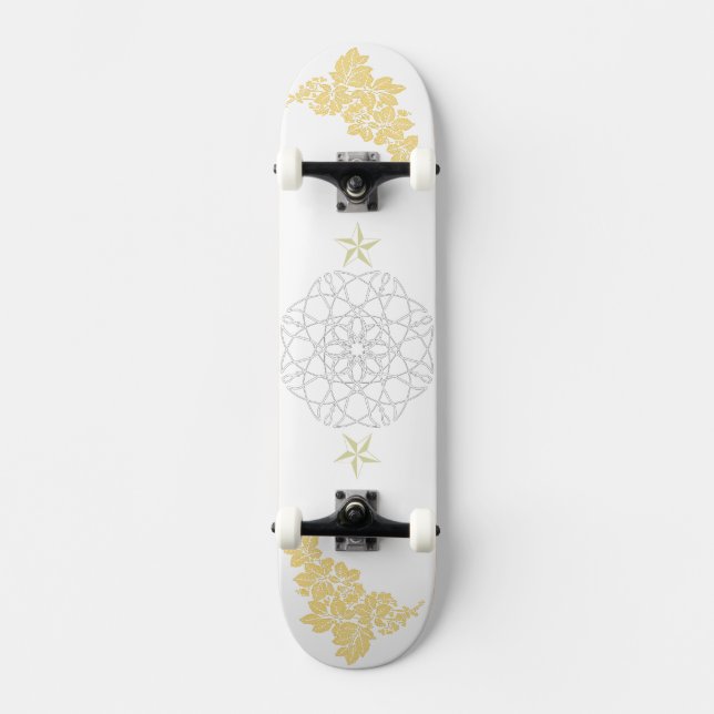 Celestia in nature vector design Skateboard  (Front)