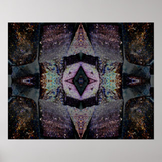 CELESTIAL 2 Psychedelic Abstract Meditation Art Poster