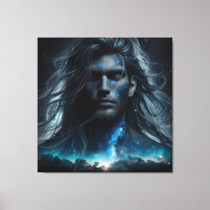 Celestial Adonis  Canvas Print