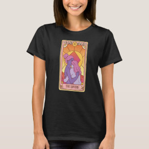 Celestial Aesthetic Triple Moon Wicca Witchy Tarot T-Shirt