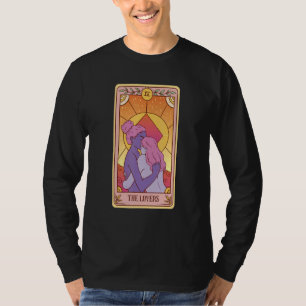 Celestial Aesthetic Triple Moon Wicca Witchy Tarot T-Shirt
