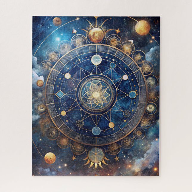 Celestial Alchemy Junk Journal Puzzle (Vertical)