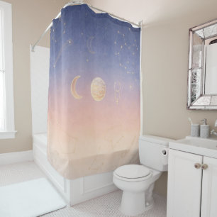 Celestial Alignment Shower Curtain