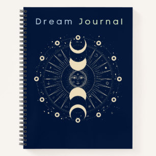 Celestial and Astrology Themed Dream Journal