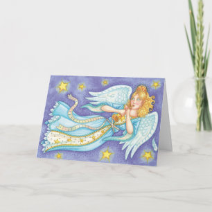 Celestial Angel Holiday Card