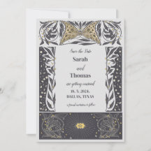 Celestial Art Nouveau Mystical Wedding