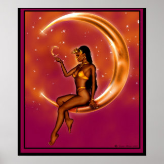 Celestial- art of Karice Danae Poster