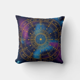 Celestial Astrology Map Cushion