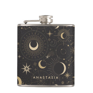 Celestial Astronomy Personalized Hip Flask