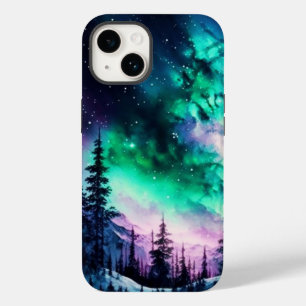 Celestial Aurora Borealis Northern Lights Vivid  Case-Mate iPhone 14 Case