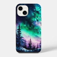 Celestial Aurora Borealis Northern Lights Vivid 