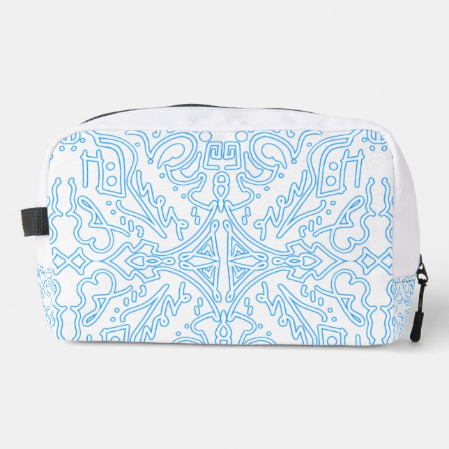 Celestial Azure Tide Dopp Kit (Front)