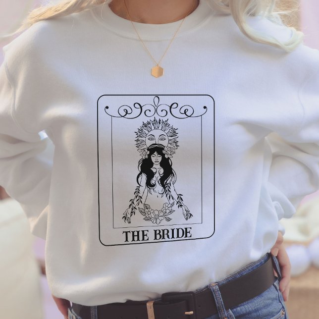 Celestial Bachelorette Bride Tarot Card Customised Sweatshirt (Creator Uploaded)