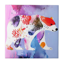 Celestial Bear with a Smile         