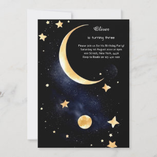 Celestial Birthday Invitation