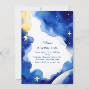 Celestial Birthday Invitation