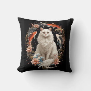 Celestial Black Cat Cushion