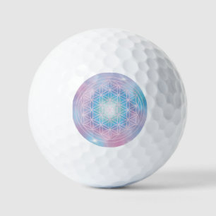 Celestial Bloom – Sacred Geometry Golf Balls