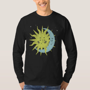 Celestial Bodies Galaxy Outer Space Sun Moon Astro T-Shirt