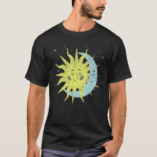 Celestial Bodies Galaxy Outer Space Sun Moon Astro T-Shirt
