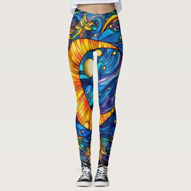 Celestial Bodies Leggings (Front)