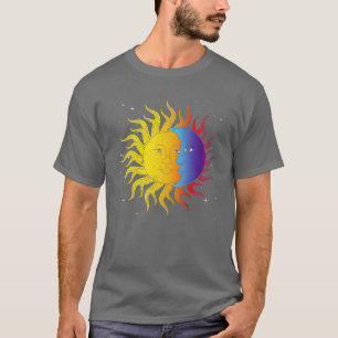 Celestial Bodies Moon Astronomy Sun Astrology T-Shirt