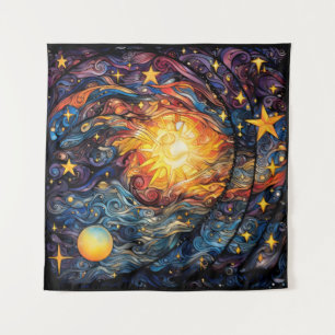 Celestial Bodies Tapestry