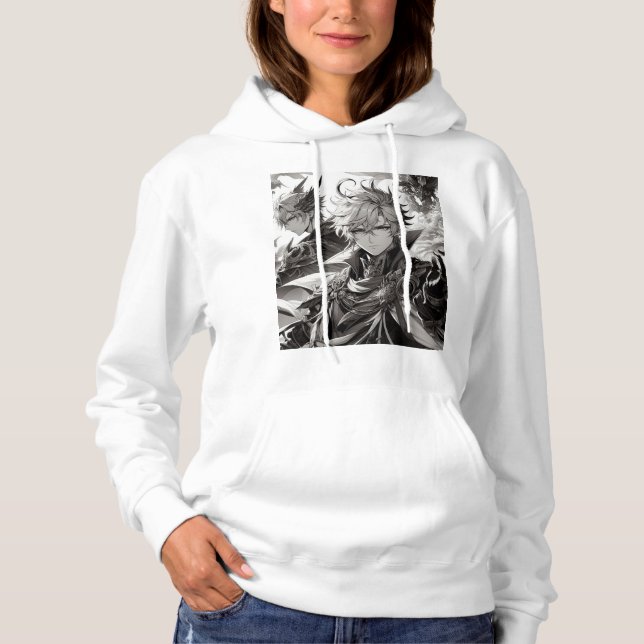 Celestial Bonds: The Divine Embrace Hoodie (Front)