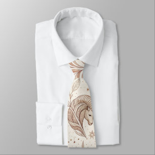 Celestial Botanical Pattern (1) Tie
