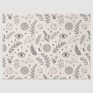Celestial Botanical Pattern (5) Tissue Paper