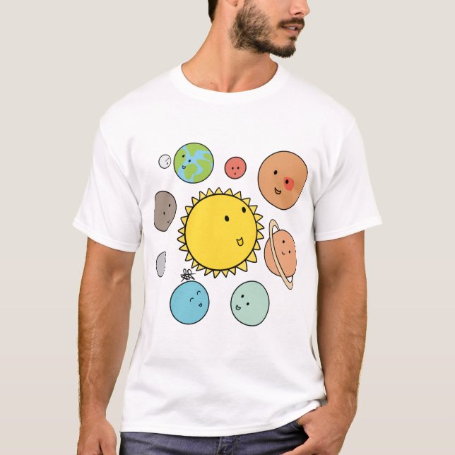 Celestial Buddies  T-Shirt (Front)