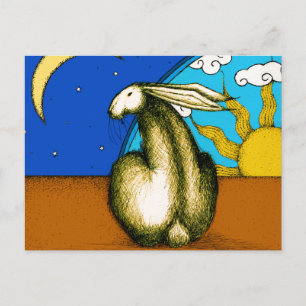 CELESTIAL BUNNY POSTCARD