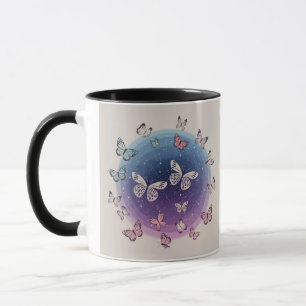 Celestial Butterfly Dreams Mug – Cosmic Stars & Co