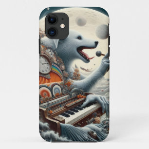 Celestial Canis Pianist iPhone 11 Case