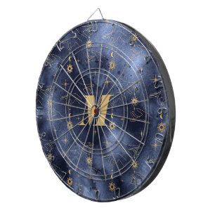 Celestial celebrations Tarot Card Hand Astrologer Dartboard