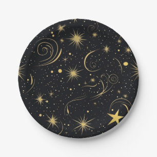 Celestial Charm Paper Bowl Plate