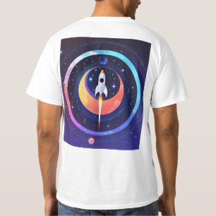 Celestial Chic Space Picture T-Shirt Collection