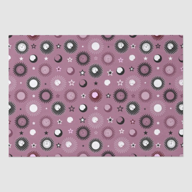 Celestial Clockwork Tissue Paper (Front)