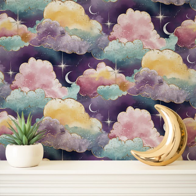 Celestial Clouds and Stars Wallpaper (Creator Uploaded)