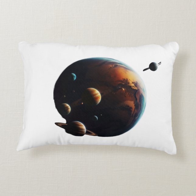 Celestial Comfort: The Space Pillow (Back)